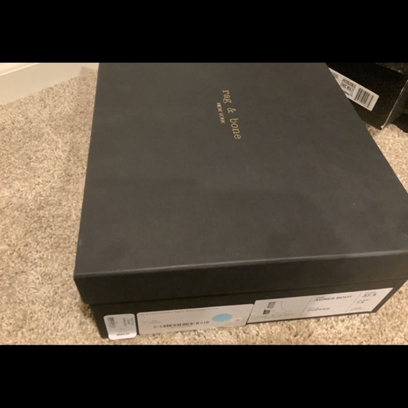 Rag and Bone Copper Metallic Leather Ankle Boot - Picture 7 of 7